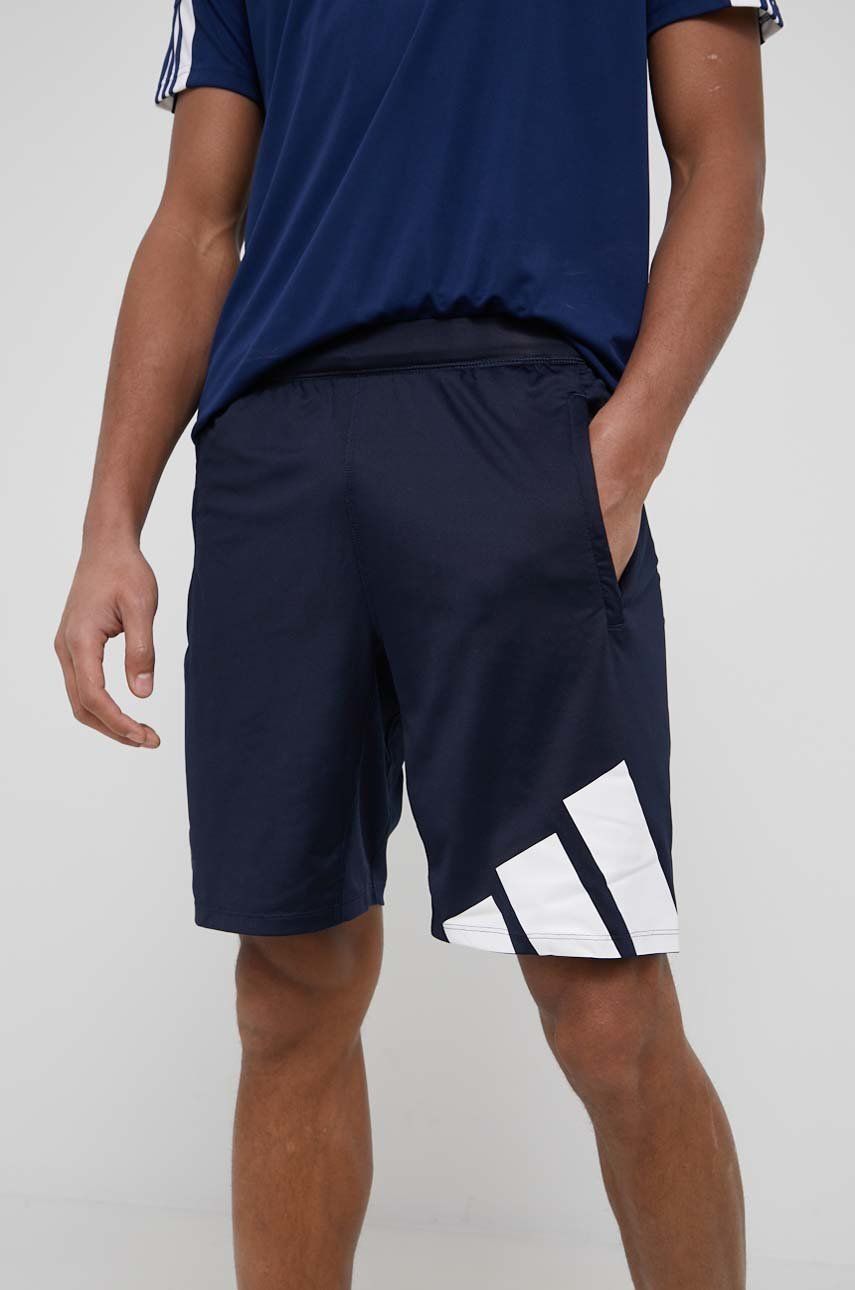 Šortky adidas Performance 4K 3 Bar Short Navy | HE6797, 0
