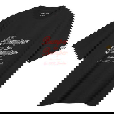 Tričko Martine Rose Martine Rose Bumper to Bumper T-Shirt, Size Large Čierna | 603JE03001E-BLK, 1