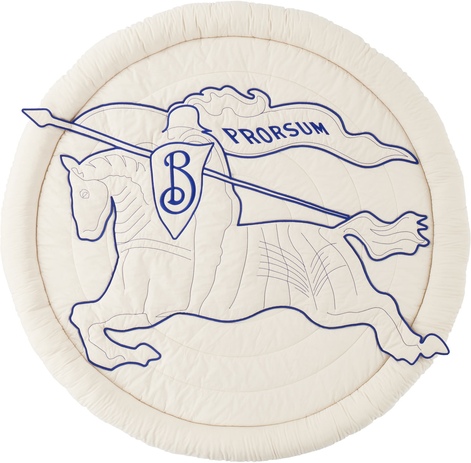 Home decor Burberry EKD Cotton Playmat Biela | 8089393, 0