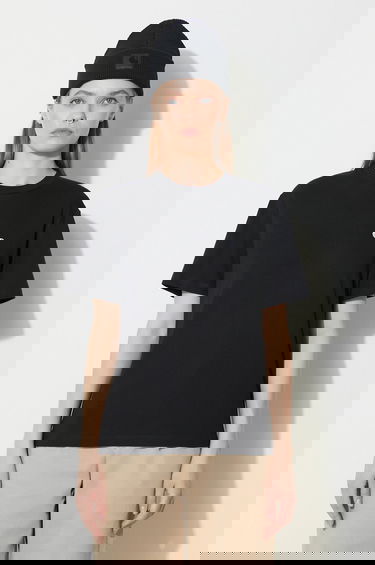 Tričko Carhartt WIP Short Sleeve Cotton T-shirt Čierna | I032206.0M4XX, 0