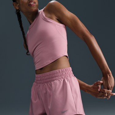 Šortky Nike Nike One Dri-FIT Mid-Rise 3" Training Shorts Ružová | DX6010-699, 3