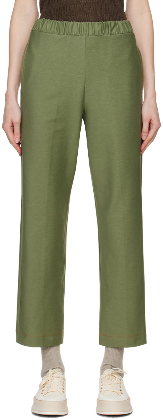 Nohavice Max Mara Max Mara Leisure Ballata Trousers Zelené | 2416781108600, 0