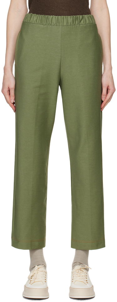 Nohavice Max Mara Max Mara Leisure Ballata Trousers Zelené | 2416781108600, 0