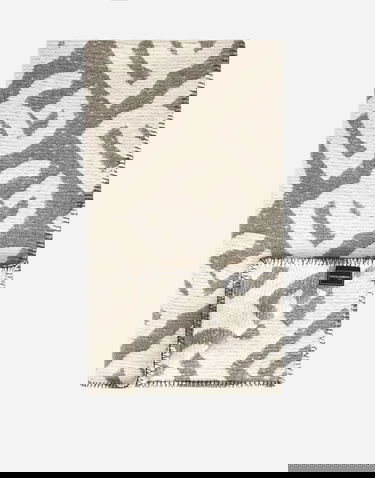 Home decor Dolce & Gabbana Dolce & Gabbana Wool, Silk, And Cashmere Monogram Pattern Blanket Onesize Šedá | TCE012TCAN1U0020, 1