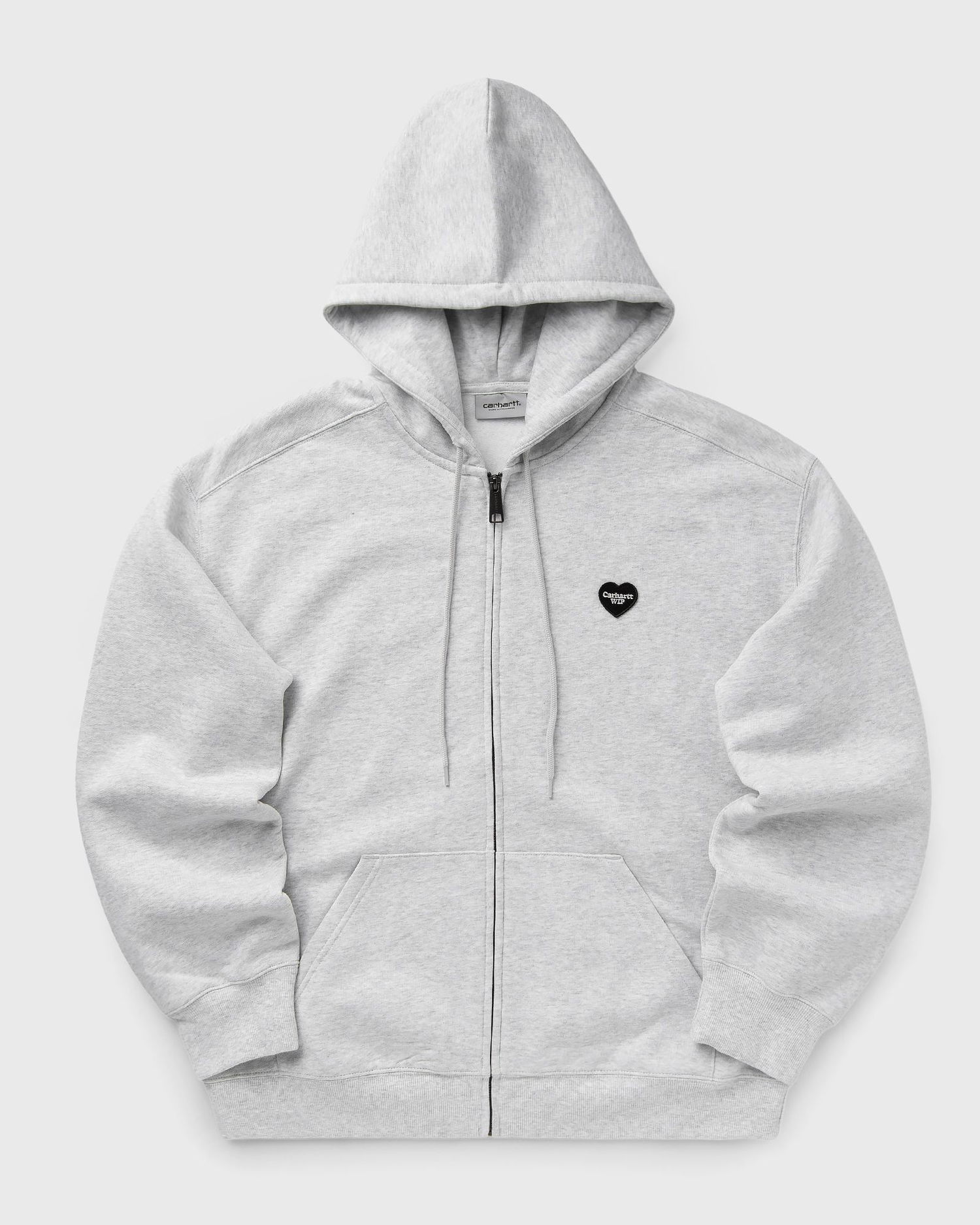 Mikina Carhartt WIP Heart II Hartt Zip-Up Hoodie Šedá | I035176-482.XX, 0