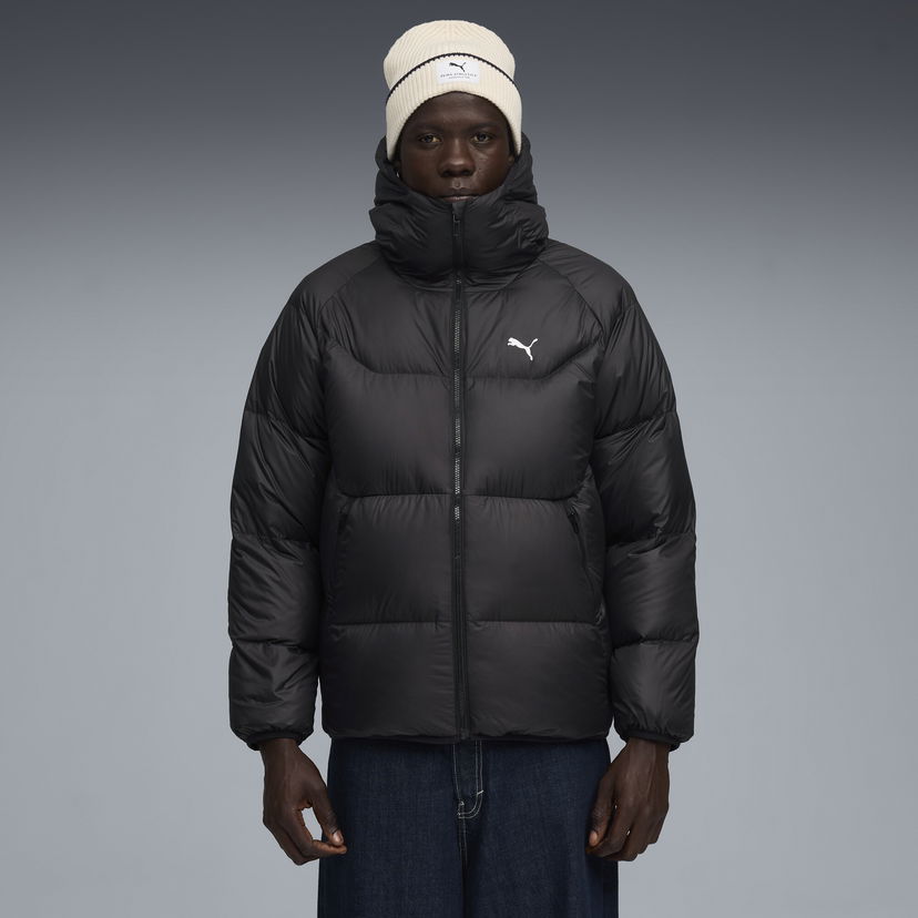 Prešívaná bunda Puma Men's Padded Down Jacket Čierna | 688382_01