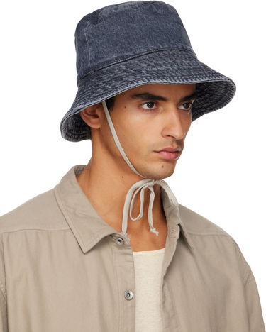Klobúk Rick Owens Rick Owens DRKSHDW Gilligan Denim Bucket Hat Modrá | DA02E7479.DGY, 4