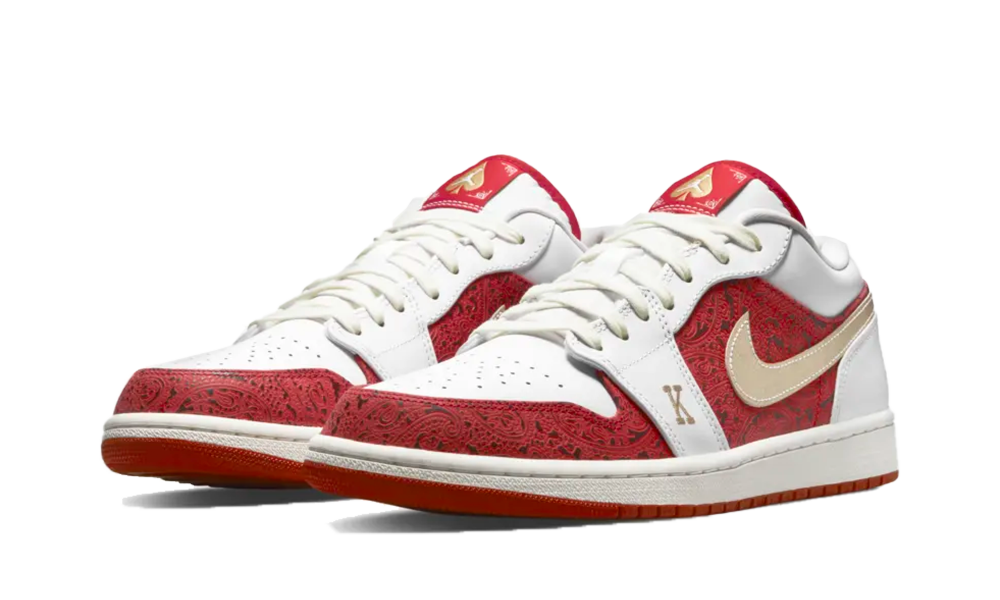Tenisky a topánky Jordan Air Jordan 1 Low ''Spades'' SE GS Biela | DJ5186-100, 1