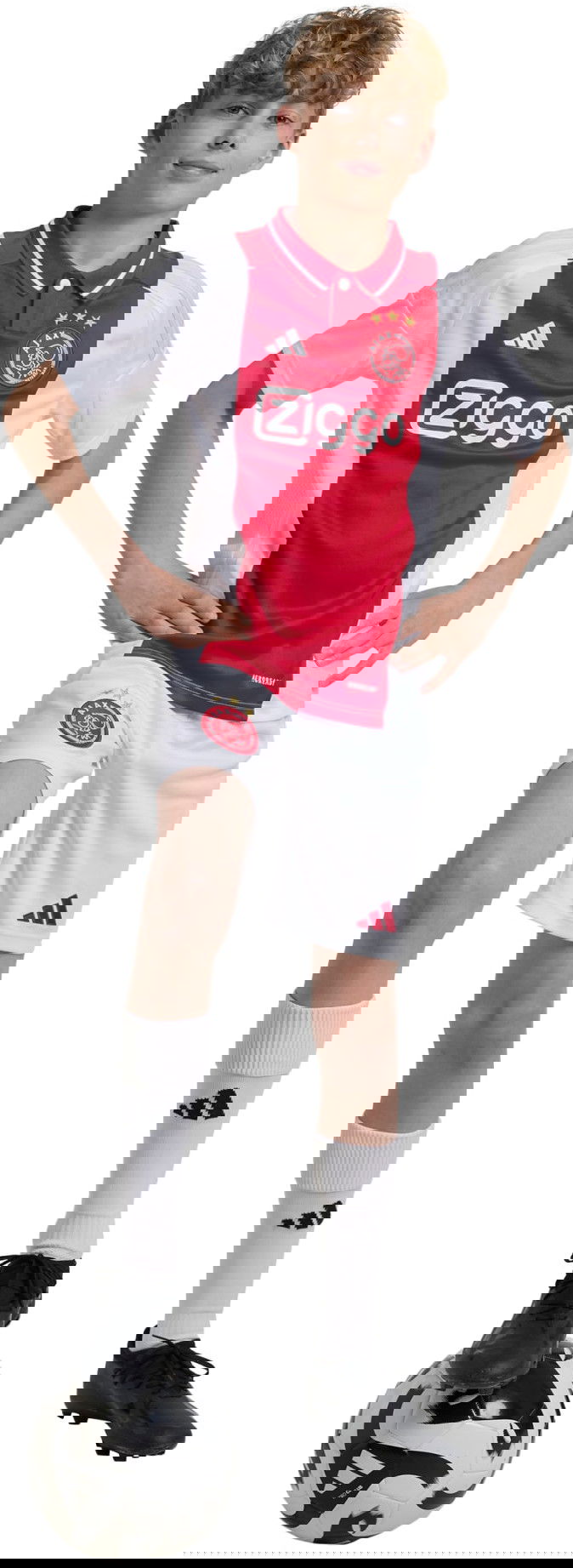 Šortky adidas Performance Ajax Amsterdam 24/25 Home Shorts Červená | IT3484, 1