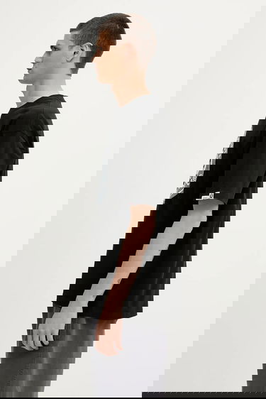 Tričko AAPE by A Bathing Ape Basic Graphic T-shirt Čierna | AAPTEM1638XXO, 1