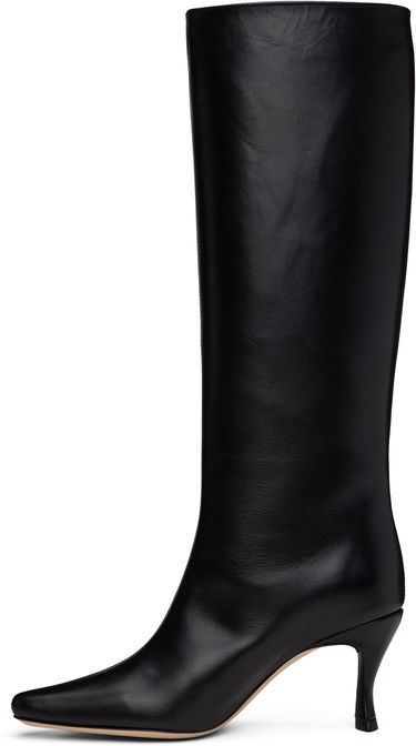 Tenisky a topánky BY FAR Stevie 42 Tall Leather Boots Čierna | 21PFSVIDBLSMC, 2