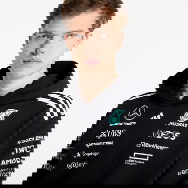 Mikina adidas Performance Mercedes - AMG Petronas Formula One Team Hoodie Čierna | JW5385, 1