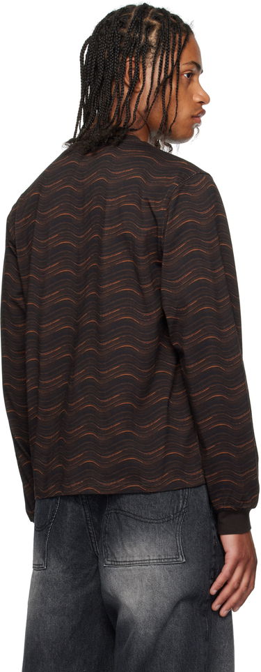 Tričko Dime Dime Transmission Long Sleeve T-Shirt Hnedá | DIMESU259BRO, 2