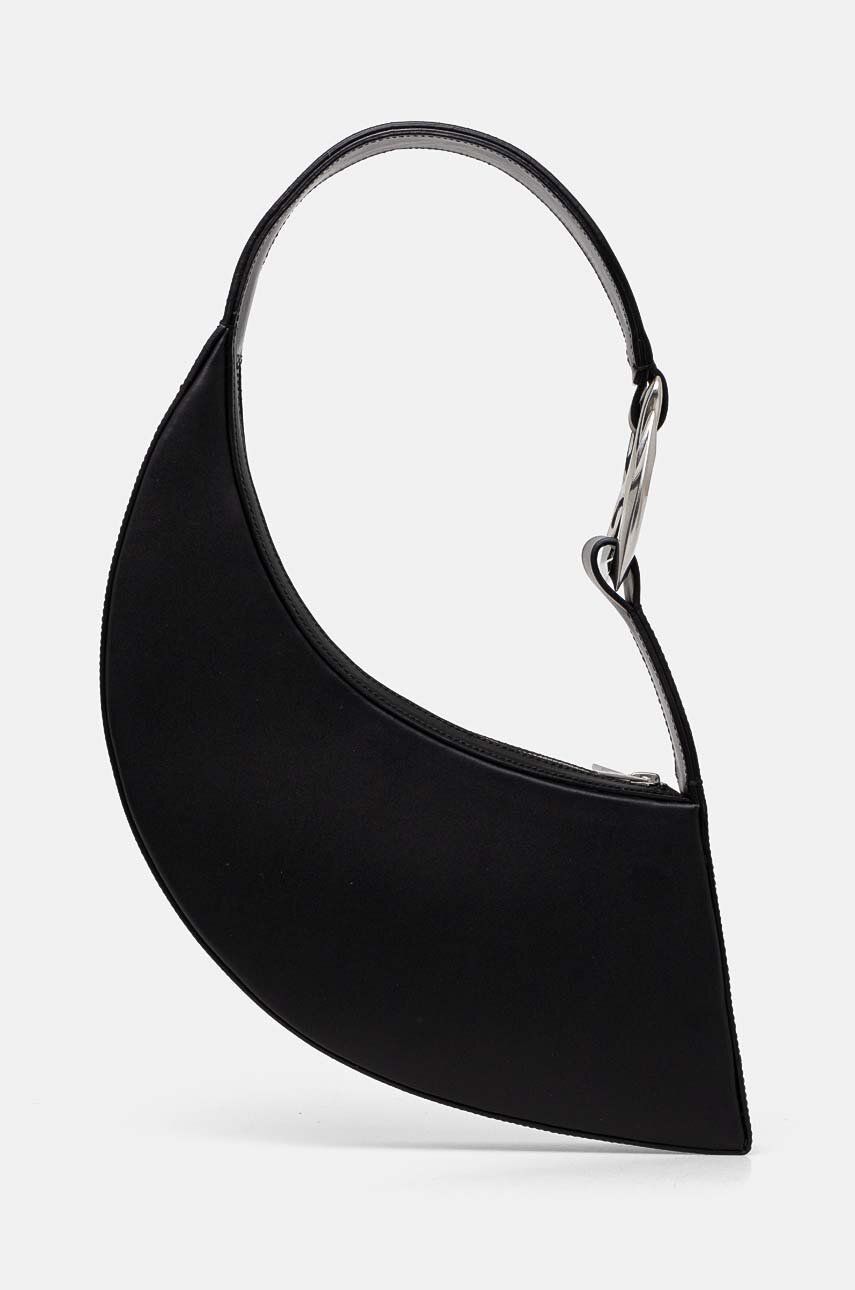 Taška cez rameno HELIOT EMIL Black Half Moon Bag Čierna | HE.15.66.BLK01, 0