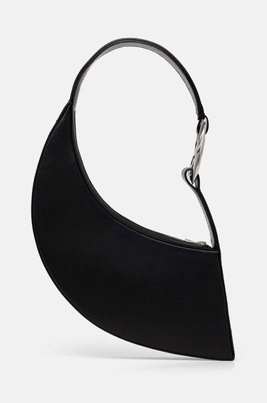 Taška cez rameno HELIOT EMIL Black Half Moon Bag Čierna | HE.15.66.BLK01, 0