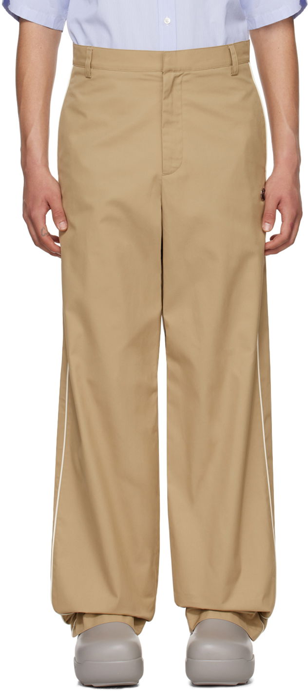 Nohavice Ambush Sponge Trousers Béžová | BMCA001S24FAB0016200