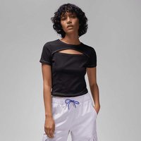 Tričko Jordan Sport Keyhole T-Shirt Čierna | DX0464-010, 0