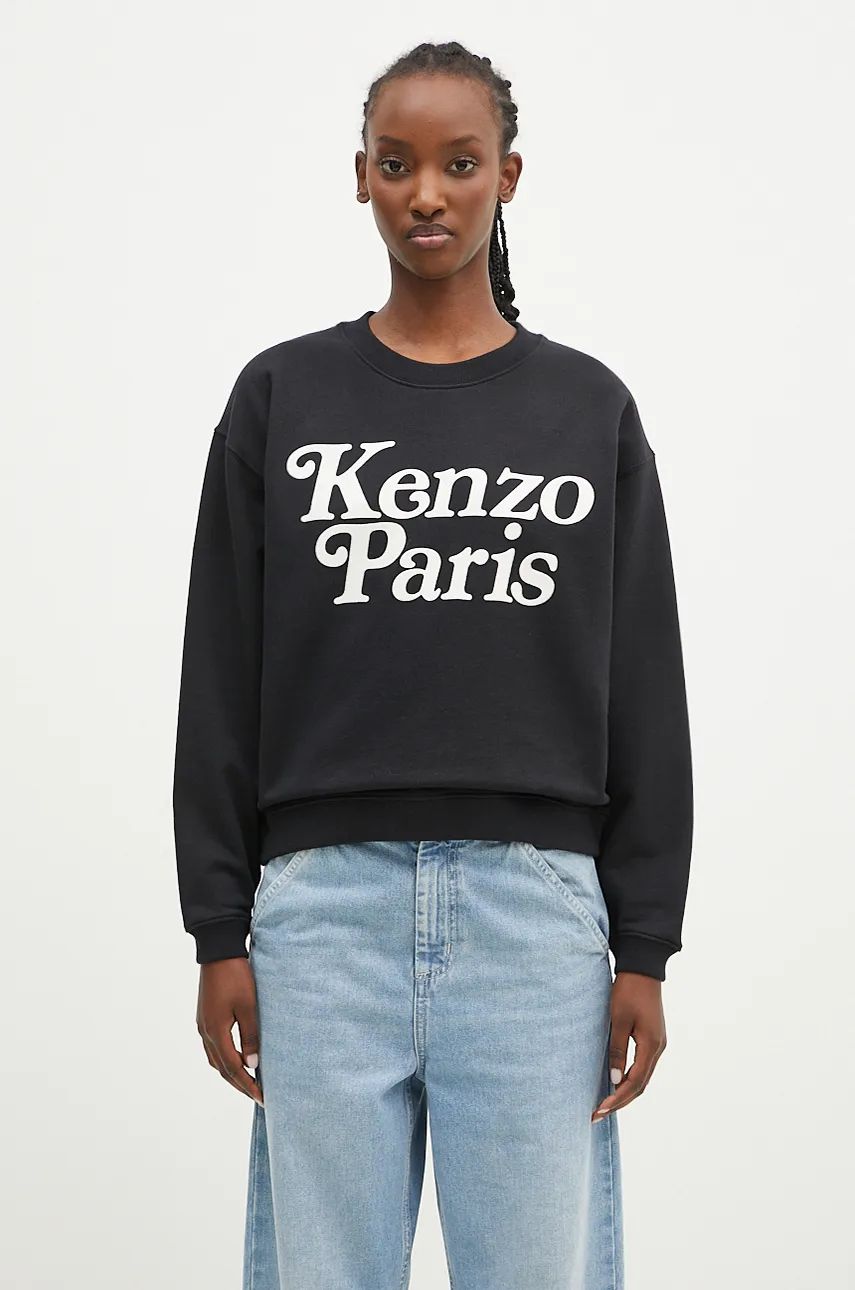 Mikina KENZO Regular Crewneck Sweatshirt Čierna | FE52SW1274MF.99, 0