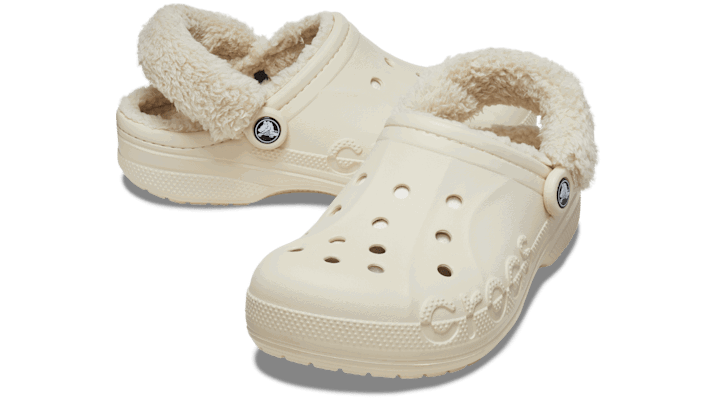 Baya Lined Fuzz-Strap Clogs