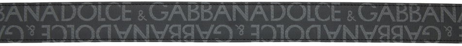 Opasok Dolce & Gabbana Black Logo Belt Čierna | BC4644AJ705, 1