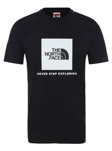 Tričko The North Face Raglan Red Box Tee Čierna | NF0A3BQOKY4