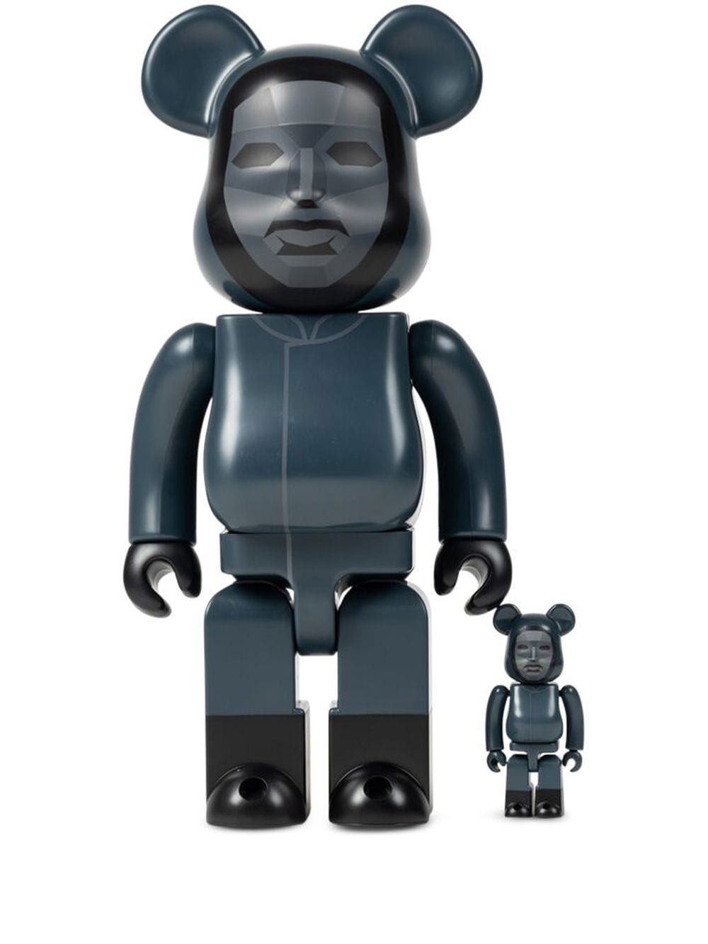 Zberateľské Medicom Toy Squid Game BE@RBRICK 100% and 400% figure set - Blue Čierna | 453095660262219435348, 0