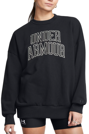 Mikina Under Armour Crewneck Sweatshirt Čierna | 1386493-001, 0