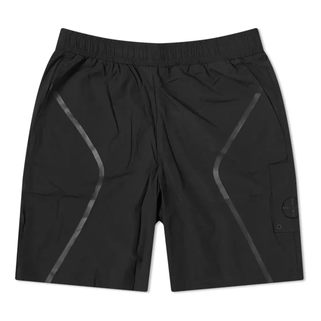 Šortky A-COLD-WALL* A-COLD-WALL* Men's Welded Tech Shorts Čierna | ACWMB045-BLACK, 0