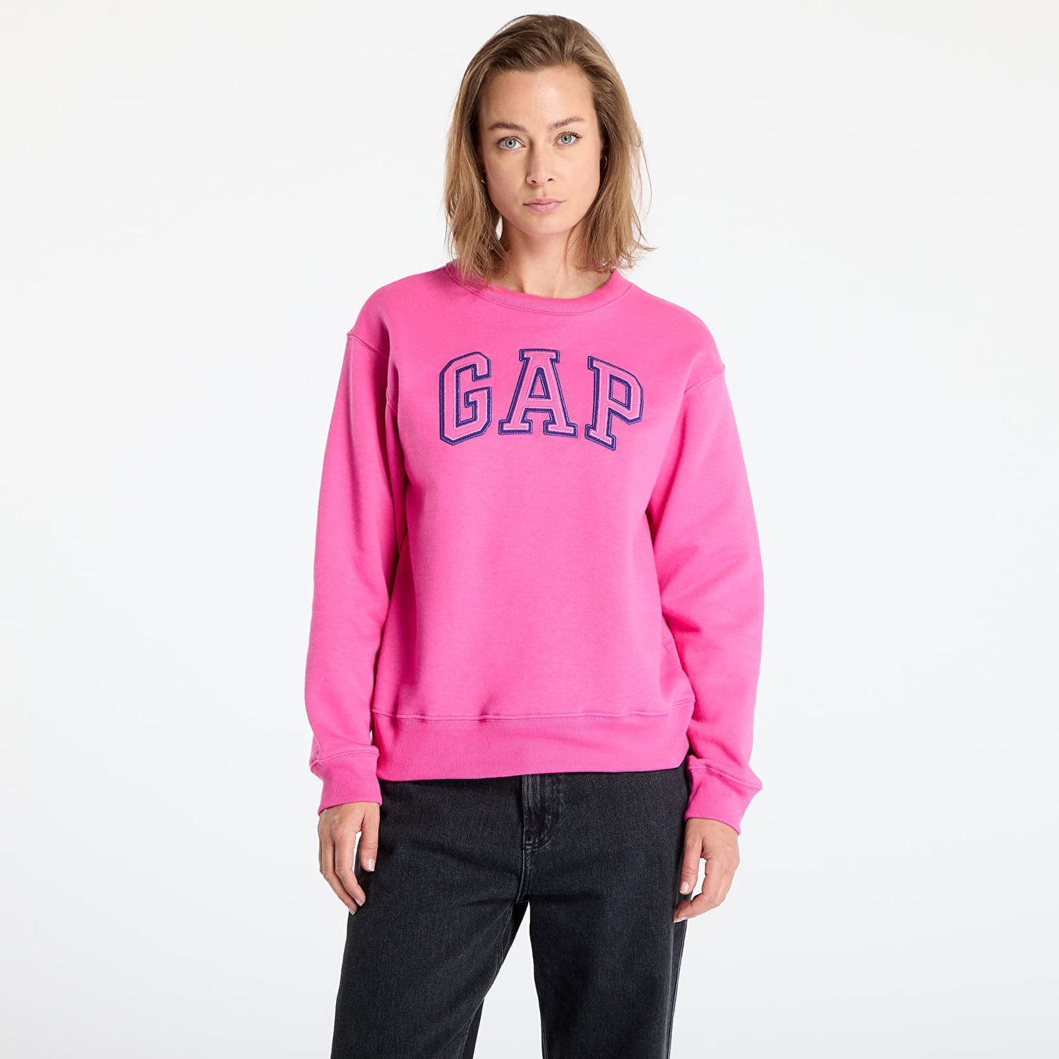 Mikina GAP Heritage Logo Sweatshirt Ružová | 782487-00, 0