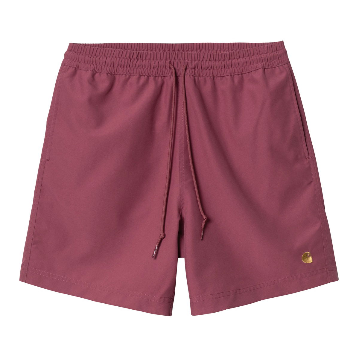 Plavky Carhartt WIP Chase Swim Trunk "Punch / Gold" Vínová | I026235_1OF_XX, 0