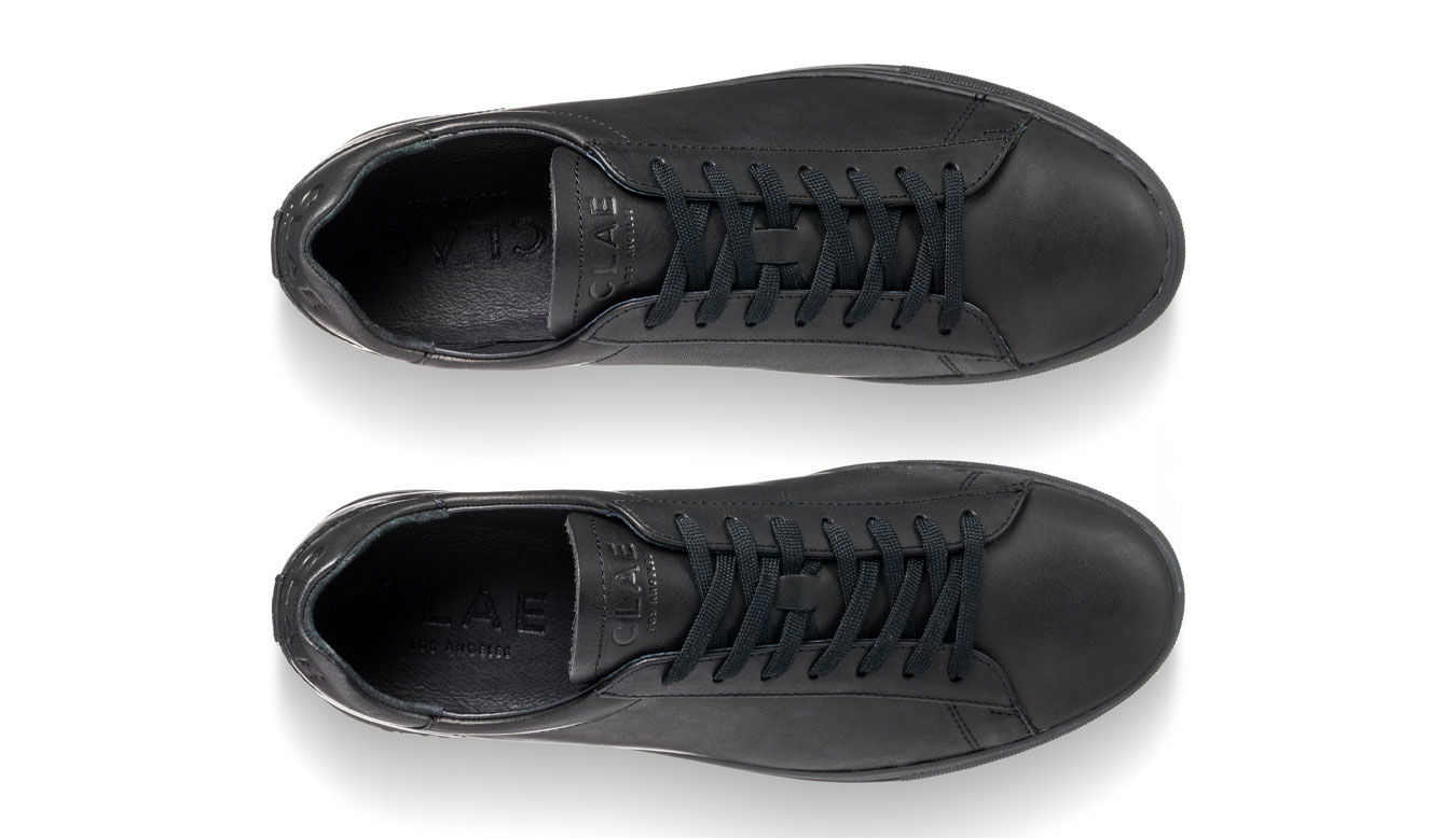 Bradley Black Water Repellent Leather