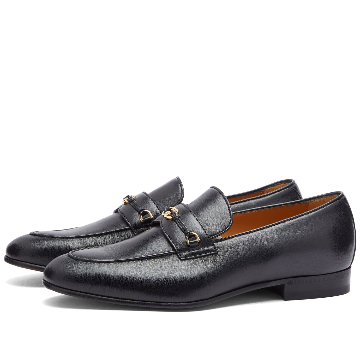 Tenisky a topánky Gucci Men's Leather Loafer Black Čierna | 738468-AABUV-1000, 0
