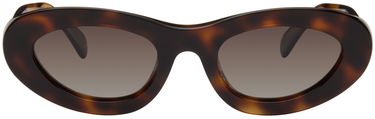 Slnečné okuliare Anine Bing ANINE BING Roma Oval Sunglasses Hnedá | A-12-10090-TTI3, 0