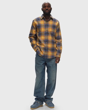 Košeľa Portuguese Flannel Flannel Shirt Longsleeve Žltá | AW24.023.CEREJEIRA, 1