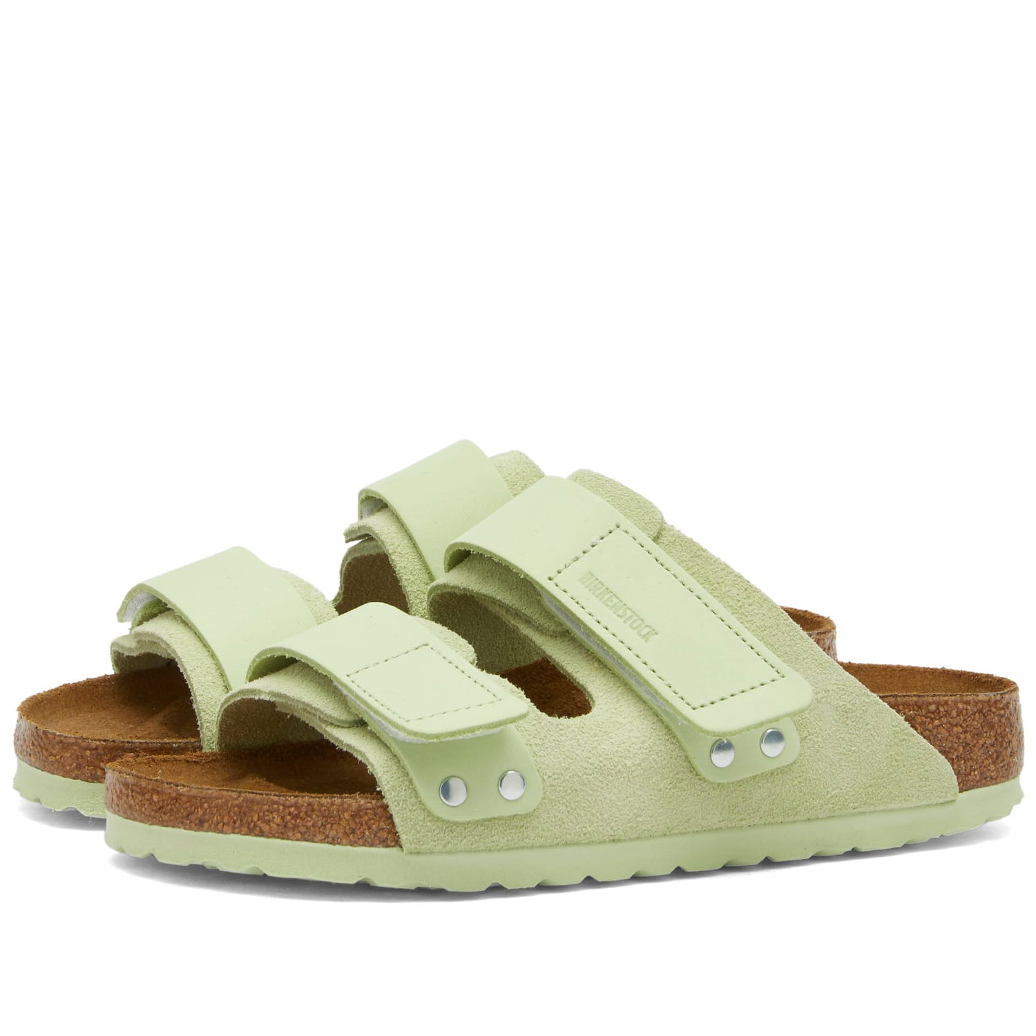 Tenisky a topánky Birkenstock Uji in Faded Lime Suede, Size UK 3.5 | END. Clothing Zelené | 1026818, 0