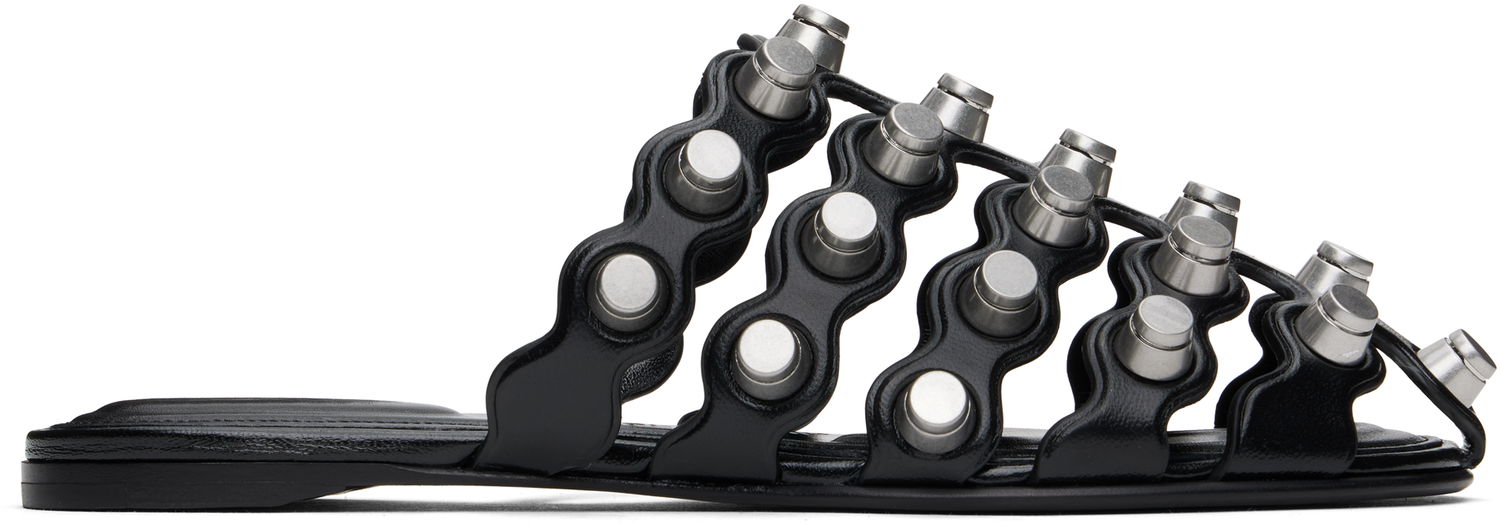 Tenisky a topánky Alexander Wang Alexander Wang Rexa Cage Slide Sandals Čierna | 30125M014, 0