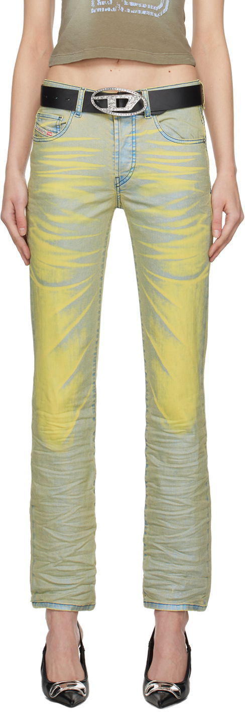 Džínsy Diesel 1989 D-Mine Jeans Zelené | A13138 068KL, 0