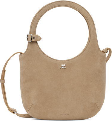 Kabelka Courrèges Courrèges Holy Suede Shoulder Bag Béžová | 125GSA102CR0024, 0