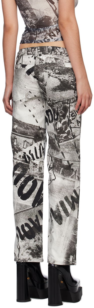 Džínsy Miaou Miaou Atlas Printed Trousers Rôznofarebný | 1023SCEYR, 2