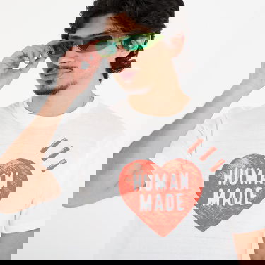 Tričko Human Made HUMAN MADE Graphic T-Shirt L Biela | HM30TE015WH, 1