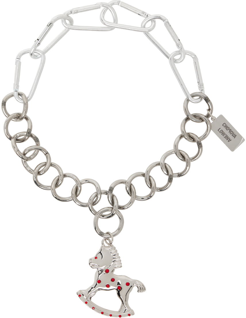 Náhrdelník Chopova Lowena Chopova Lowena Rockin' Horse Chain Necklace Metalická | 6529, 0
