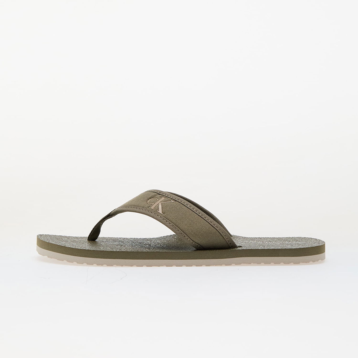 Tenisky a topánky CALVIN KLEIN Jeans Thong+ Cv Green Zelené | YM0YM01235 LH9, 0