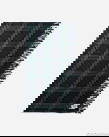 Šál WTAPS Plaid Wrap Scarf Rôznofarebný | 252BXDT-AC01 GREEN, 0