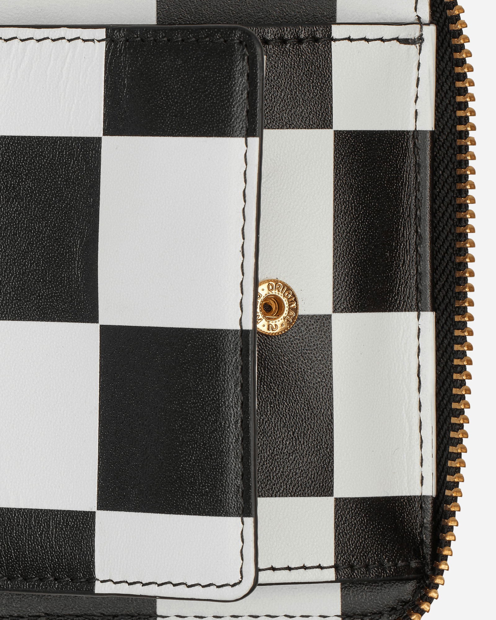 Classic Print Zip-Around Wallet