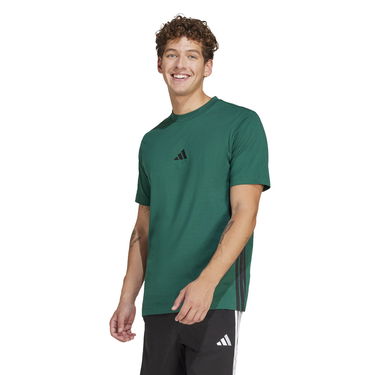 Tričko adidas Performance Men's 3-Stripes Sports T-Shirt Zelené | JD1905, 1