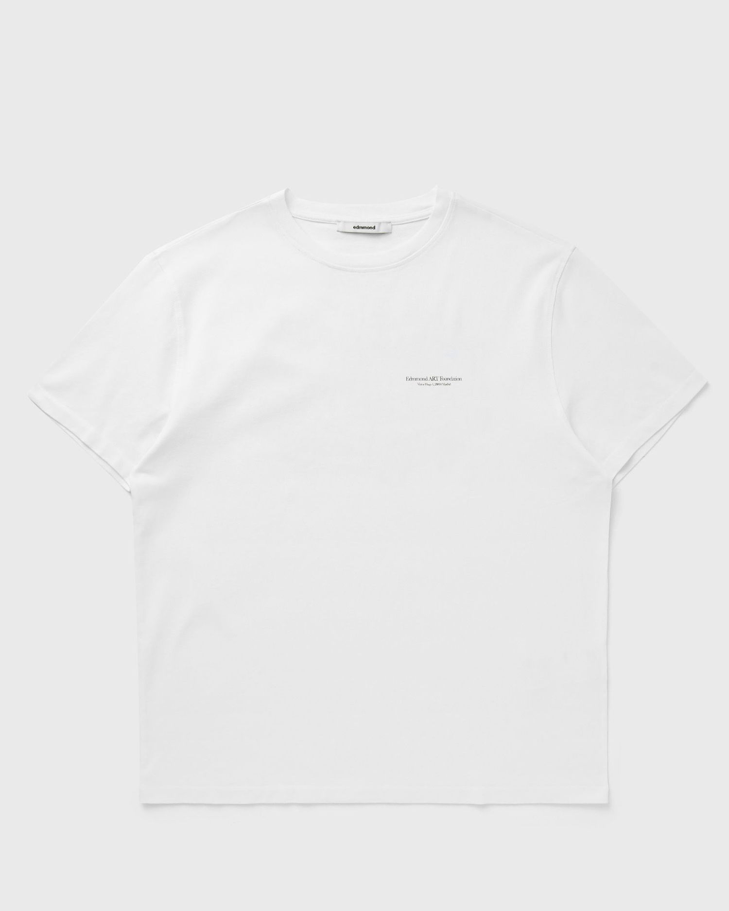 Tričko Edmmond Studios SAVILE ROW T-Shirt ART Foundation Print Biela | 325-30-21000, 0