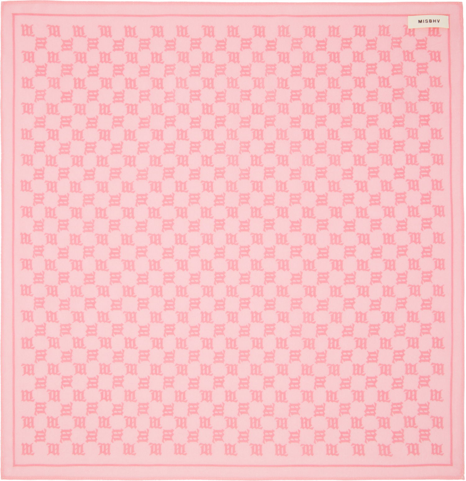 Šál MISBHV Monogram Bandana Scarf Ružová | 250EX300, 0