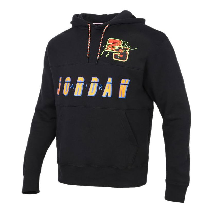 Mikina Jordan Jordan Logo Print Basketball Hoodie Čierna | CV2744-010