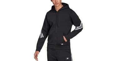 Mikina adidas Originals Sweatshirt Future Icons 3-Stripes Čierna | h46526, 1
