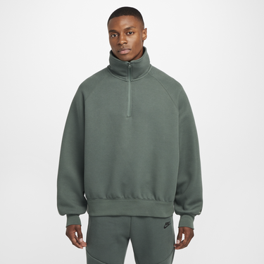 Mikina Nike Tech Fleece Half Zip Sweatshirt Zelené | FZ7568-338, 0